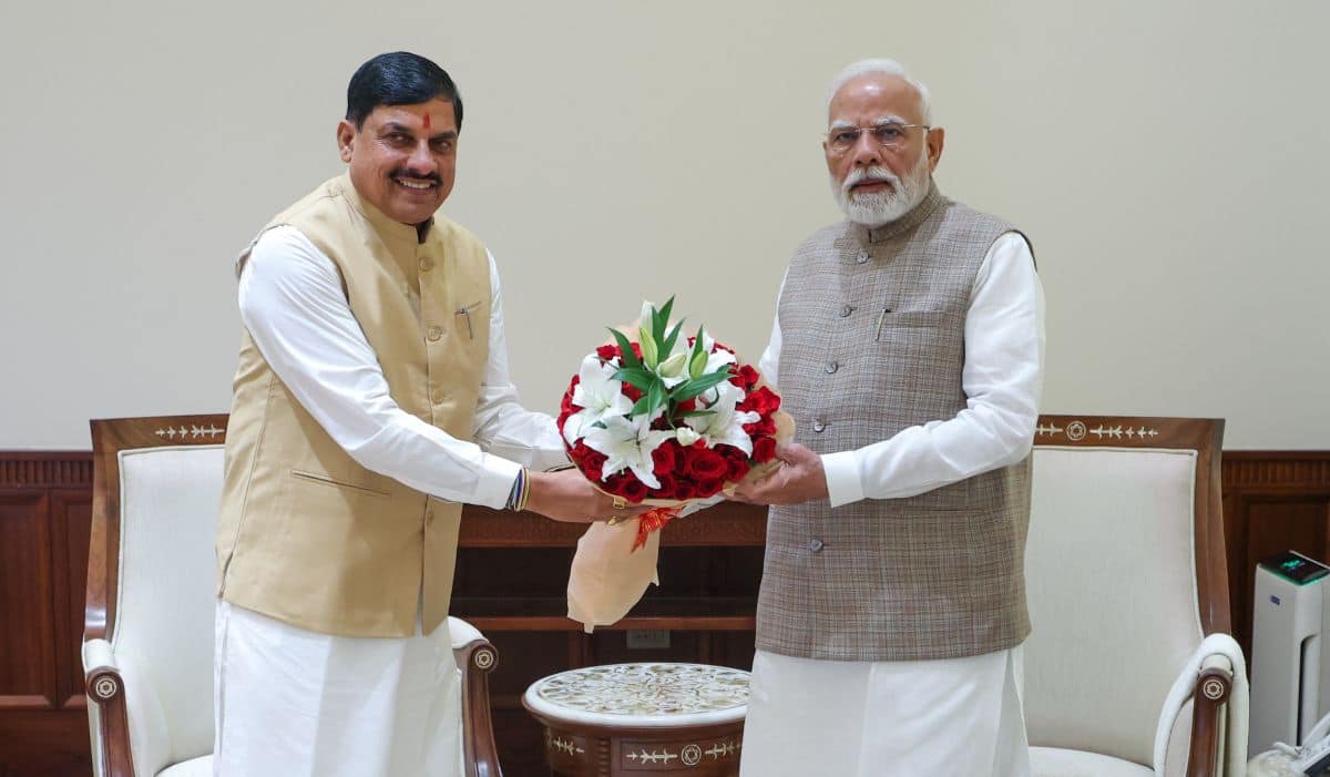Madhya Pradesh Chief Minister meets Prime Minister