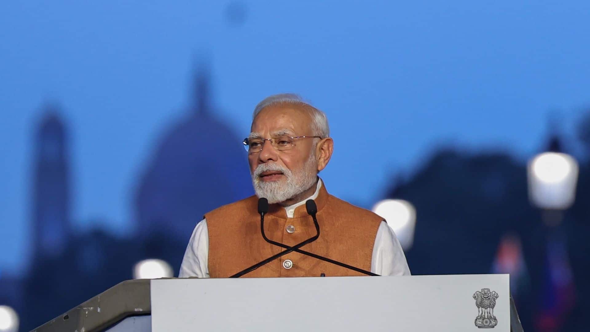 PM Modi addresses Kartavya Bhavan inauguration program at Kartavya Path, New Delhi