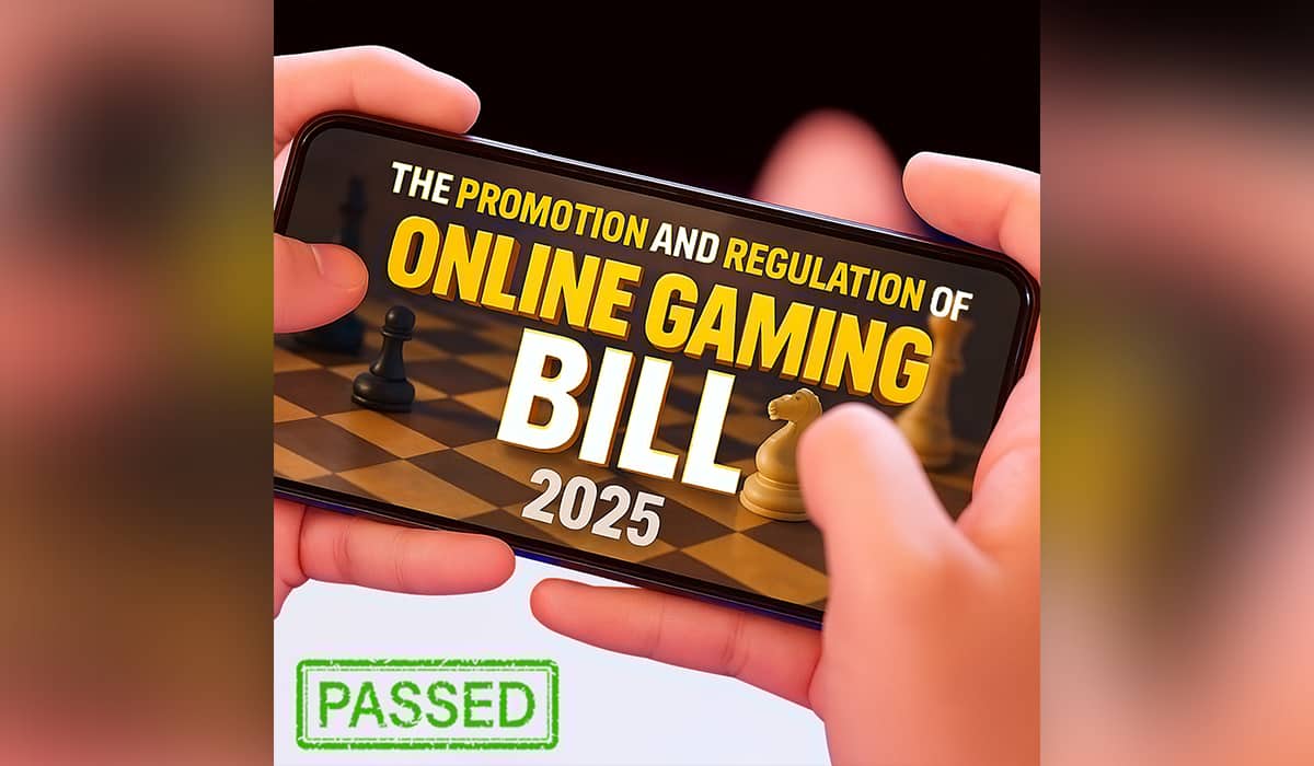 PM hails the passage of Online Gaming Bill, 2025