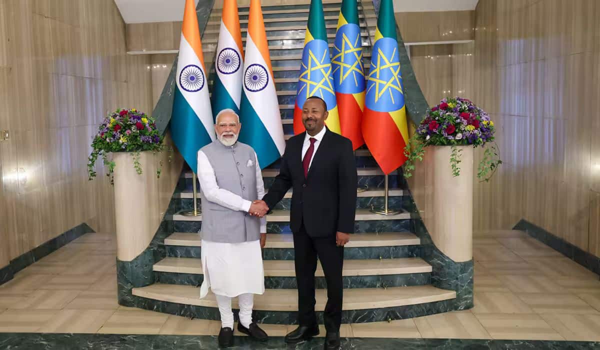 Prime Minister holds bilateral talks with the Prime Minister of Ethiopia