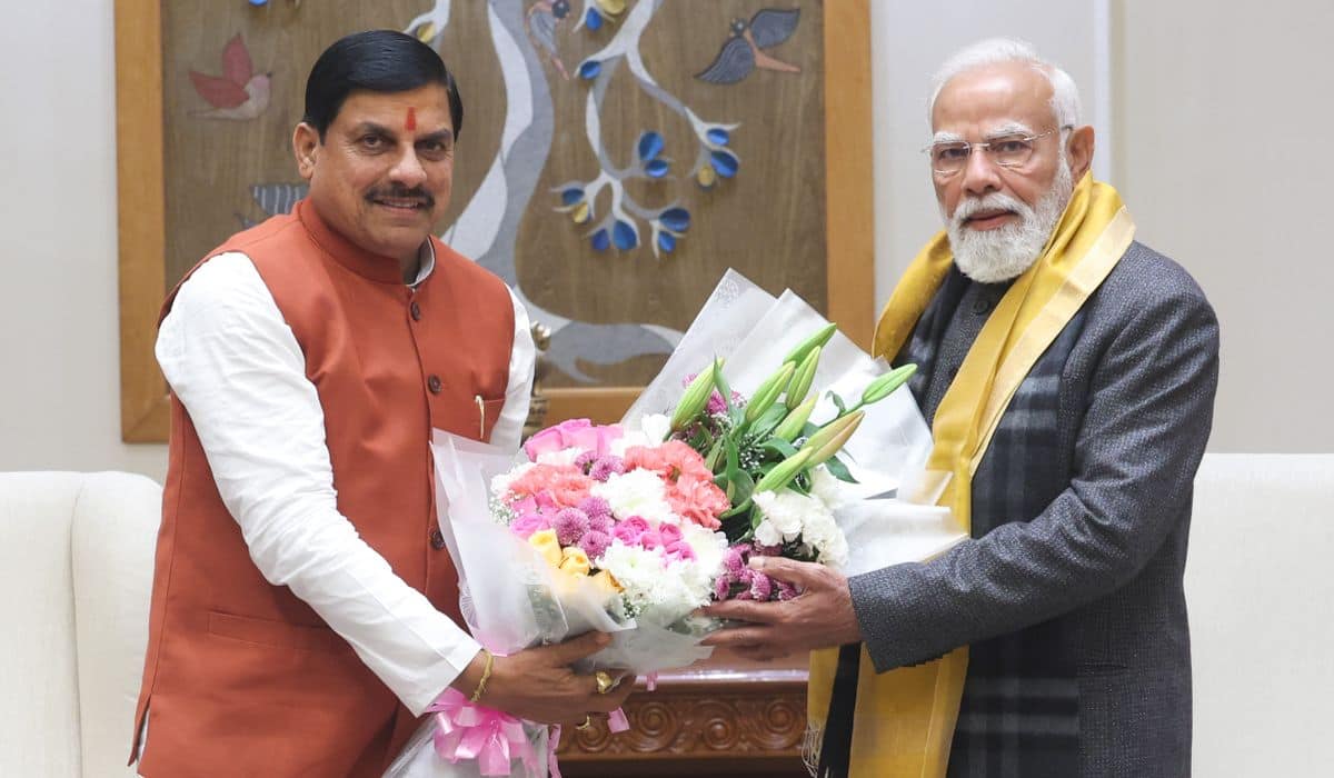 Madhya Pradesh Chief Minister meets Prime Minister