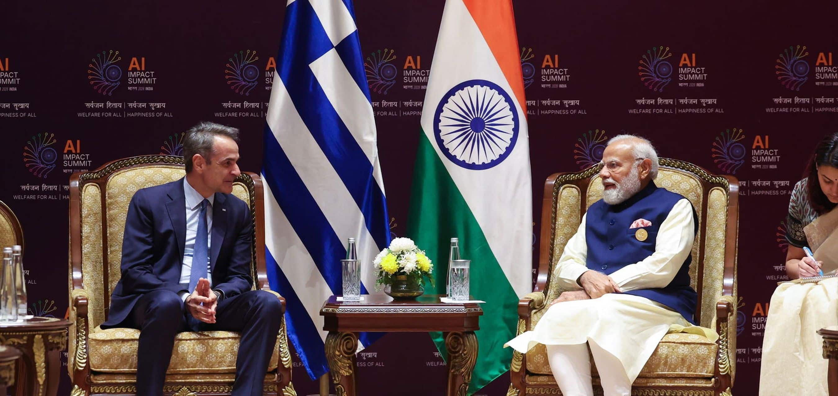 Prime Minister’s meeting with H.E. Mr. Kyriakos Mitsotakis, Prime Minister of the Hellenic Republic of Greece