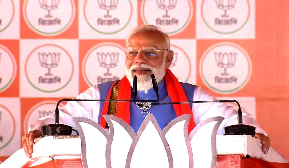 PM Modi's massive public meeting in Purba Bardhaman, West Bengal