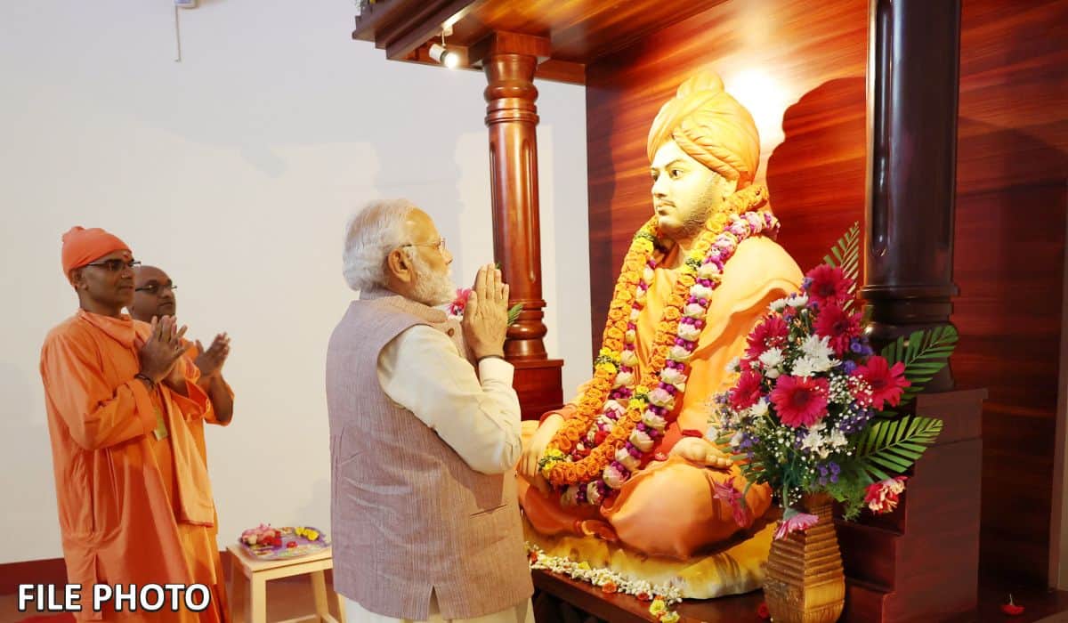 Prime Minister pays tribute to Swami Vivekananda on his Nirvana Day