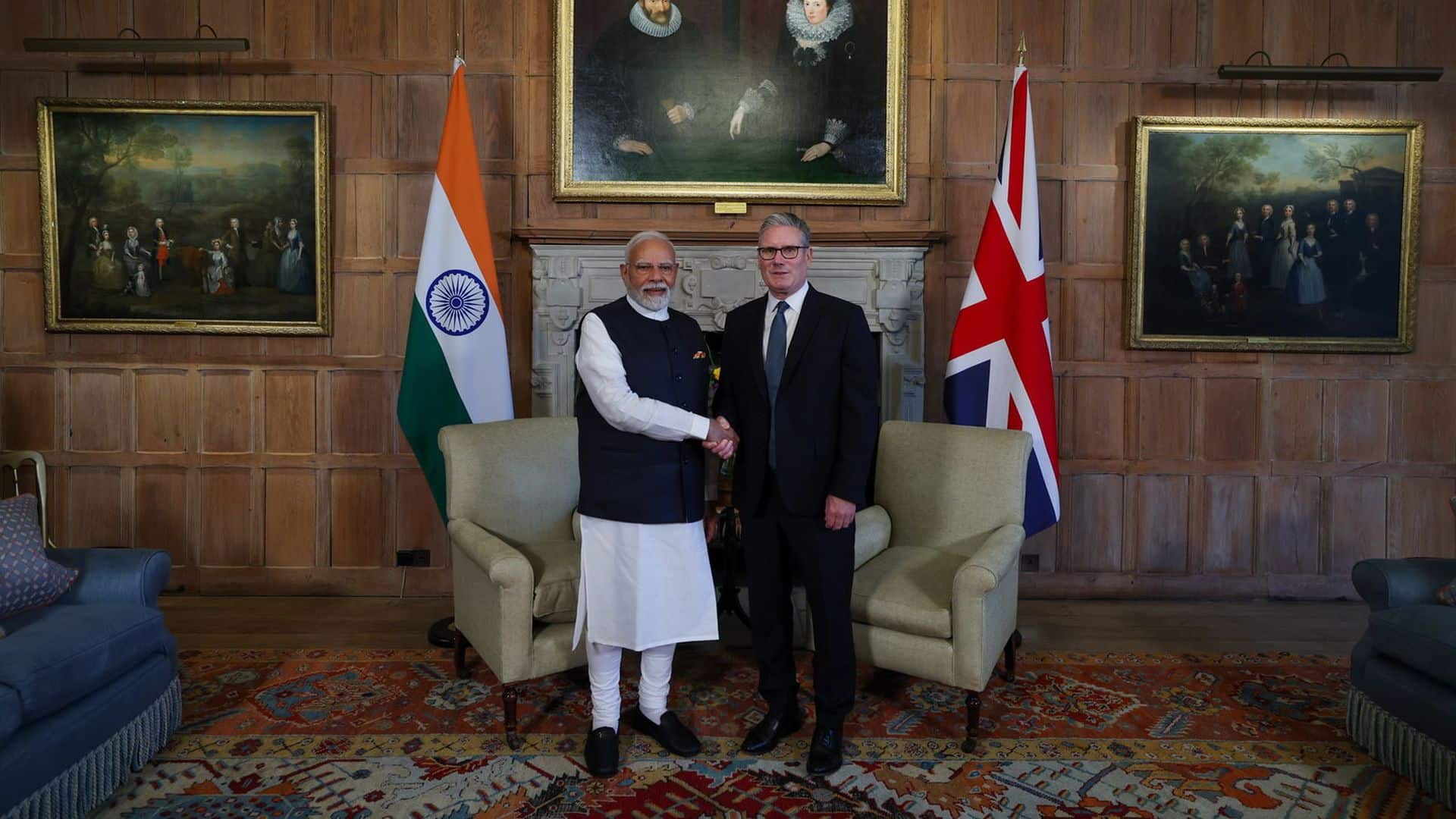 India and the UK are laying the foundation for a new chapter in our shared journey: PM Modi