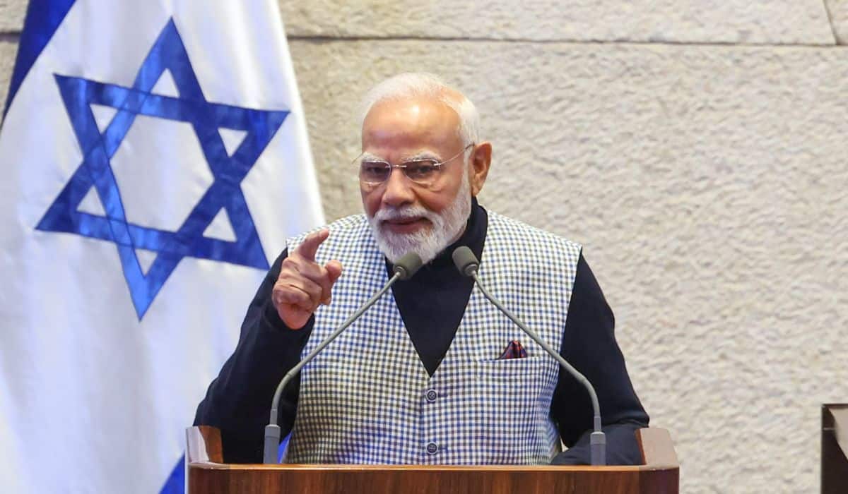 India-Israel partnership is grounded in shared experience and shared aspirations: PM Modi at the Knesset 