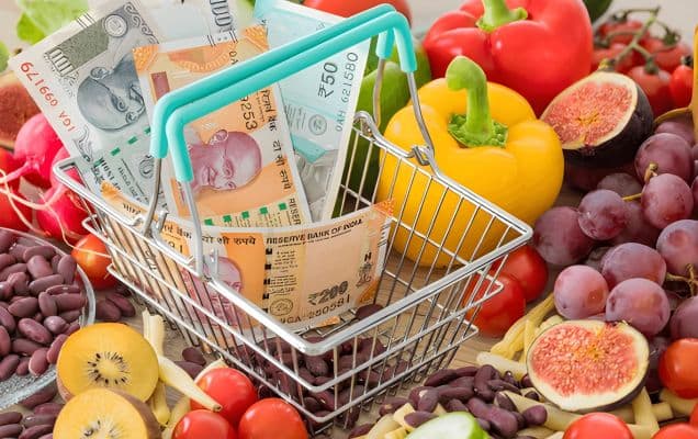 Food inflation in negative zone for 5th month in a row 