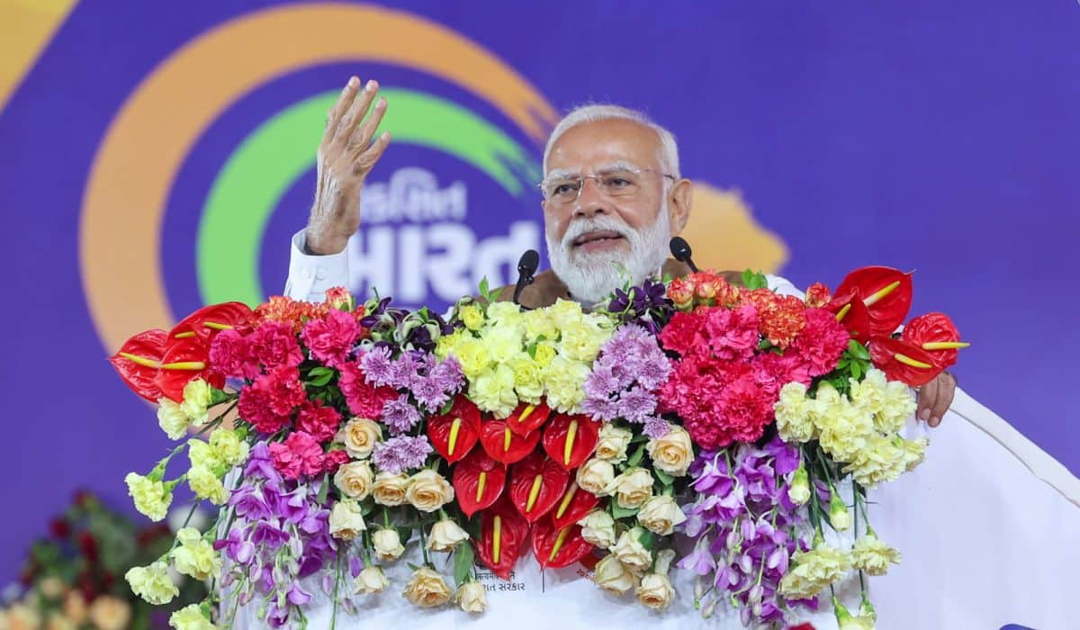 Text of PM’s address during launching of various development works in Vav-Tharad, Gujarat