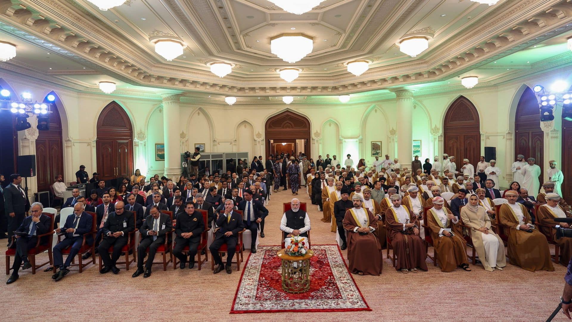 PM Modi participates in India Oman Business Forum
