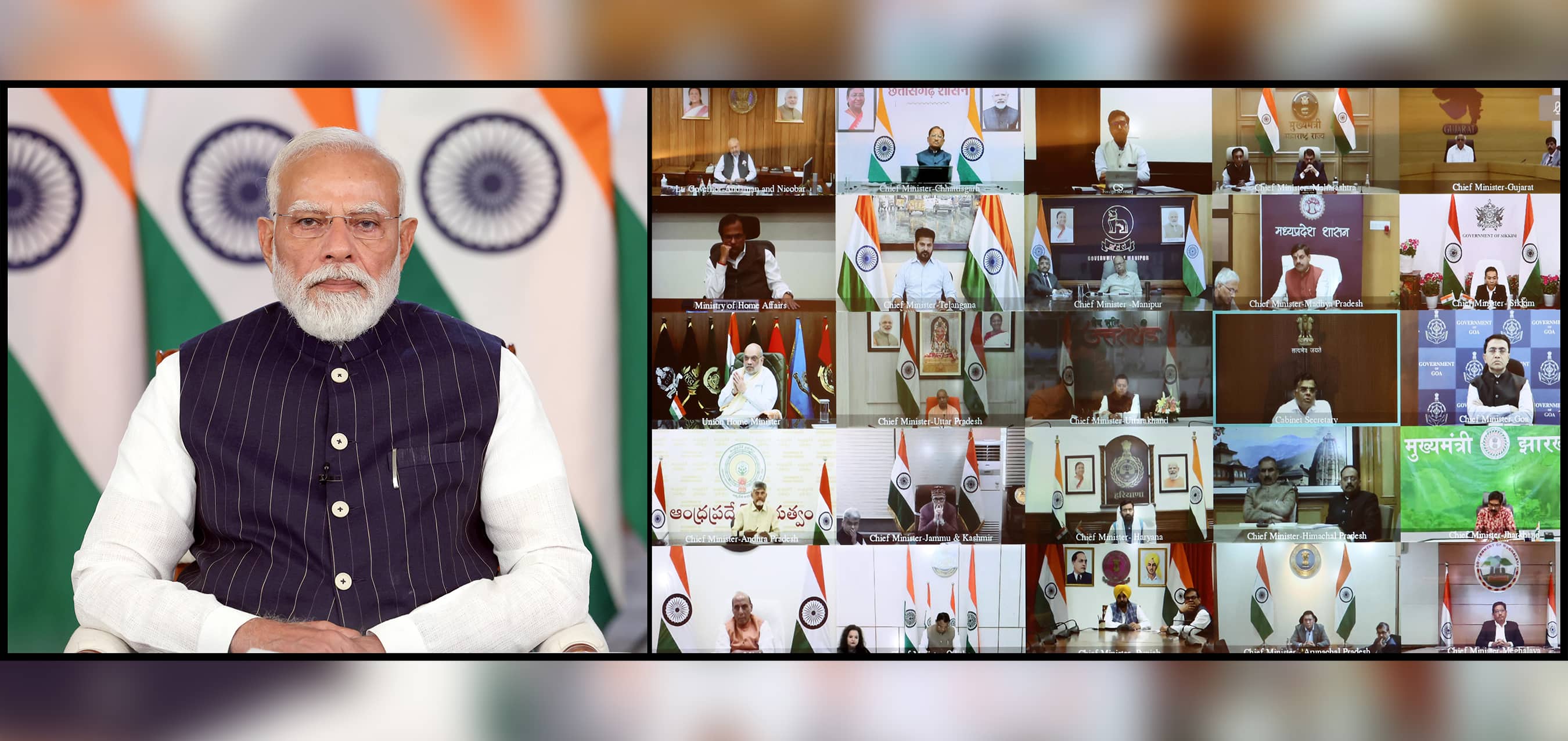 PM chairs meeting with CMs to review preparedness in light of emerging situation in West Asia crisis