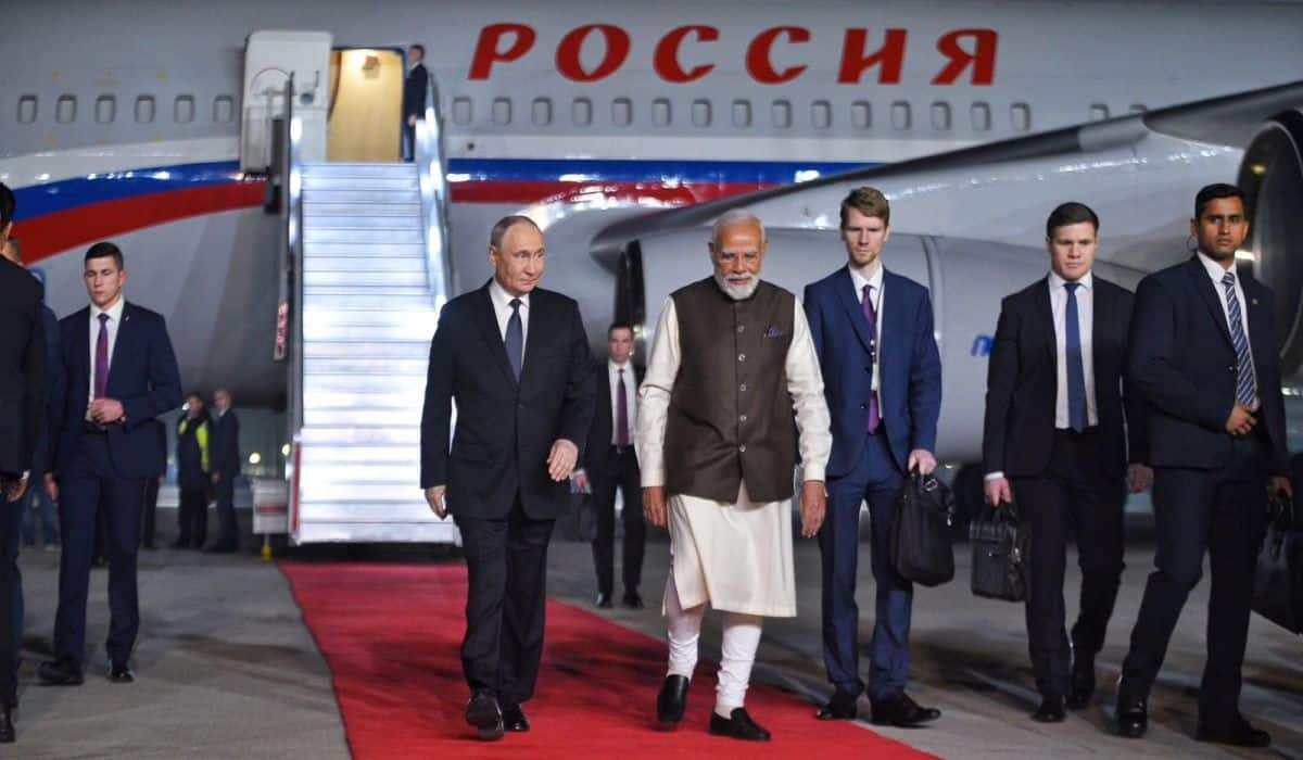 Prime Minister welcomes President of Russia