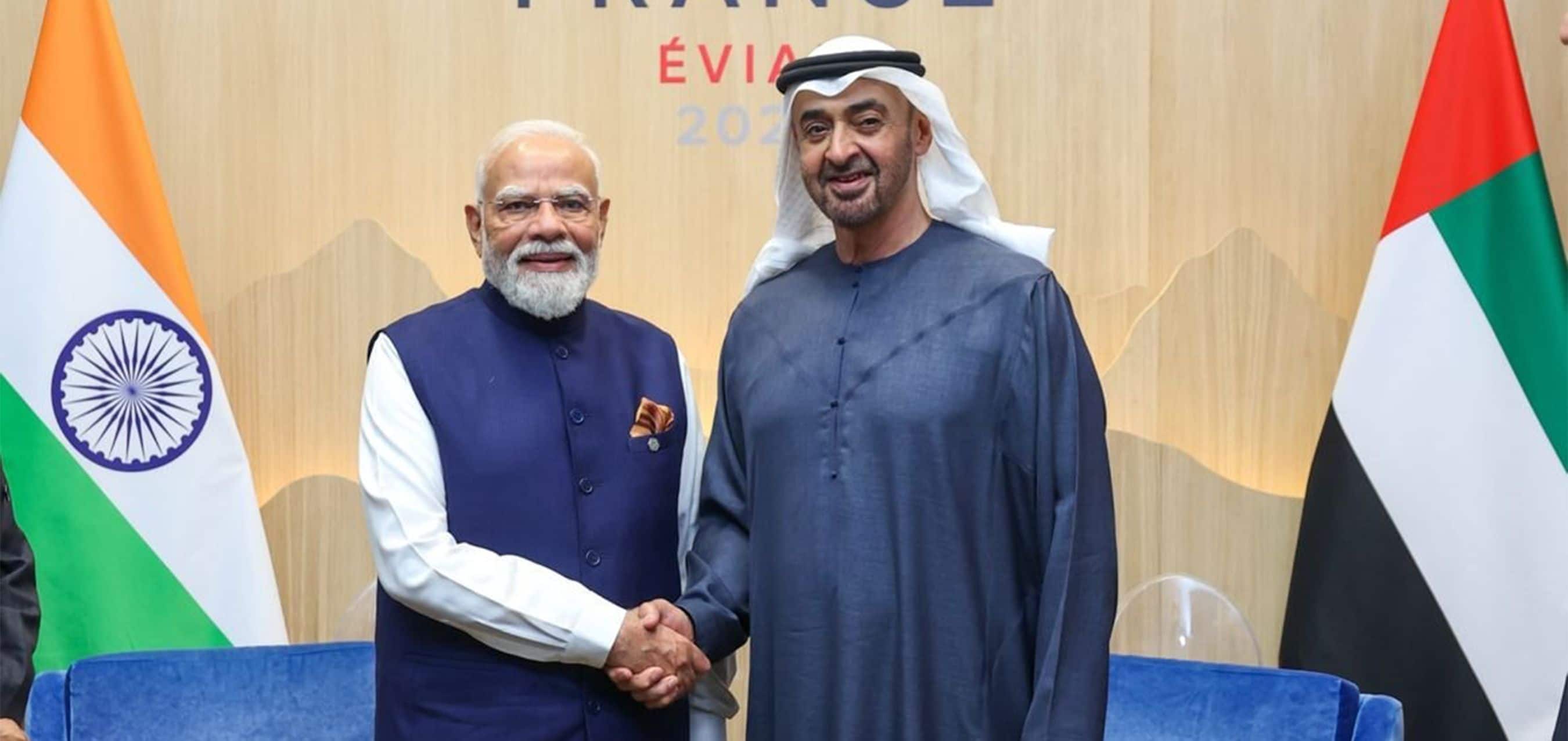 Prime Minister meets President of the United Arab Emirates on the sidelines of the G7 Summit