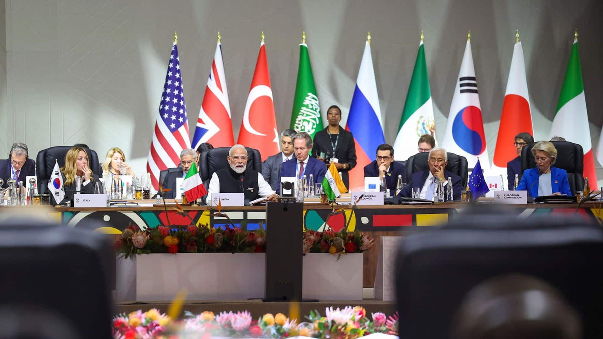 ਪ੍ਰਧਾਨ ਮੰਤਰੀ ਨੇ ਜੋਹੈੱਨਸਬਰਗ ਵਿੱਚ ਜੀ20 ਸੰਮੇਲਨ 'ਚ ਹਿੱਸਾ ਲਿਆ