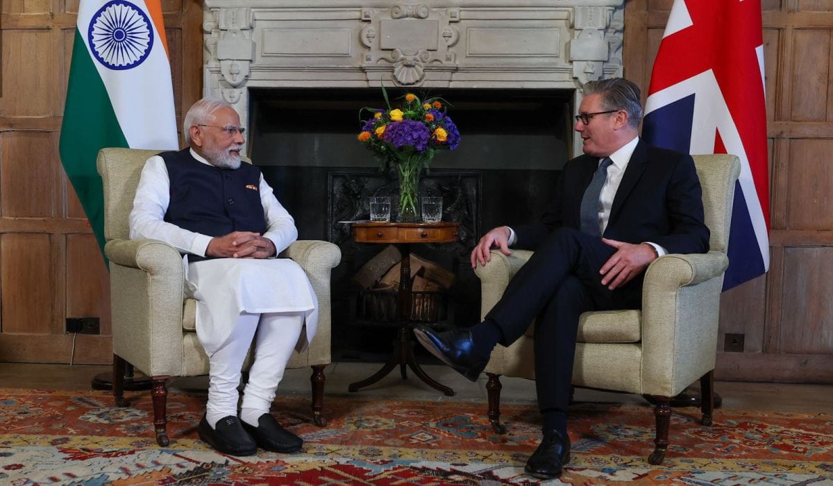 India and the UK are laying the foundation for a new chapter in our shared journey: PM Modi