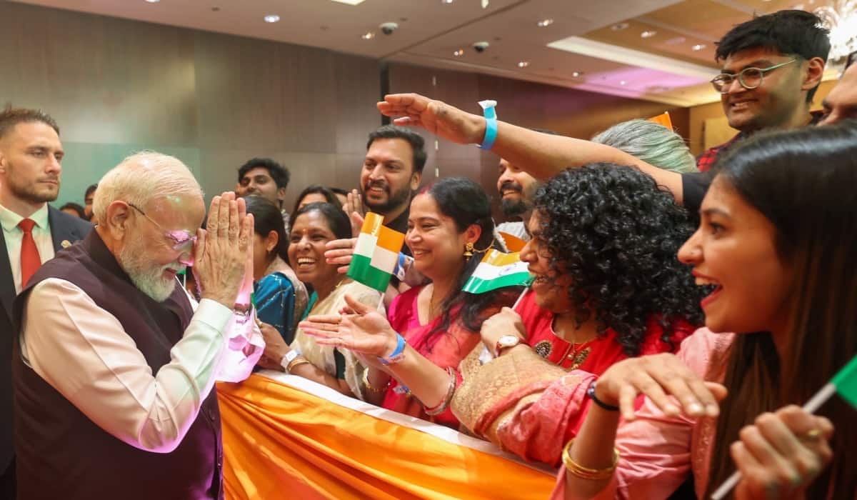 PM Modi arrives in Slovakia