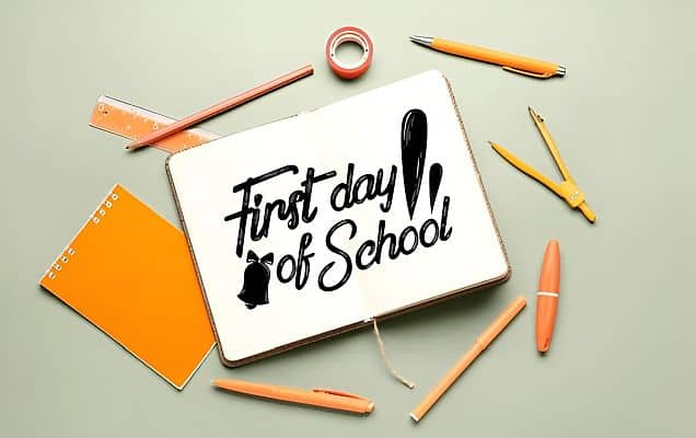 The first day of school, the start of a shared responsibility 