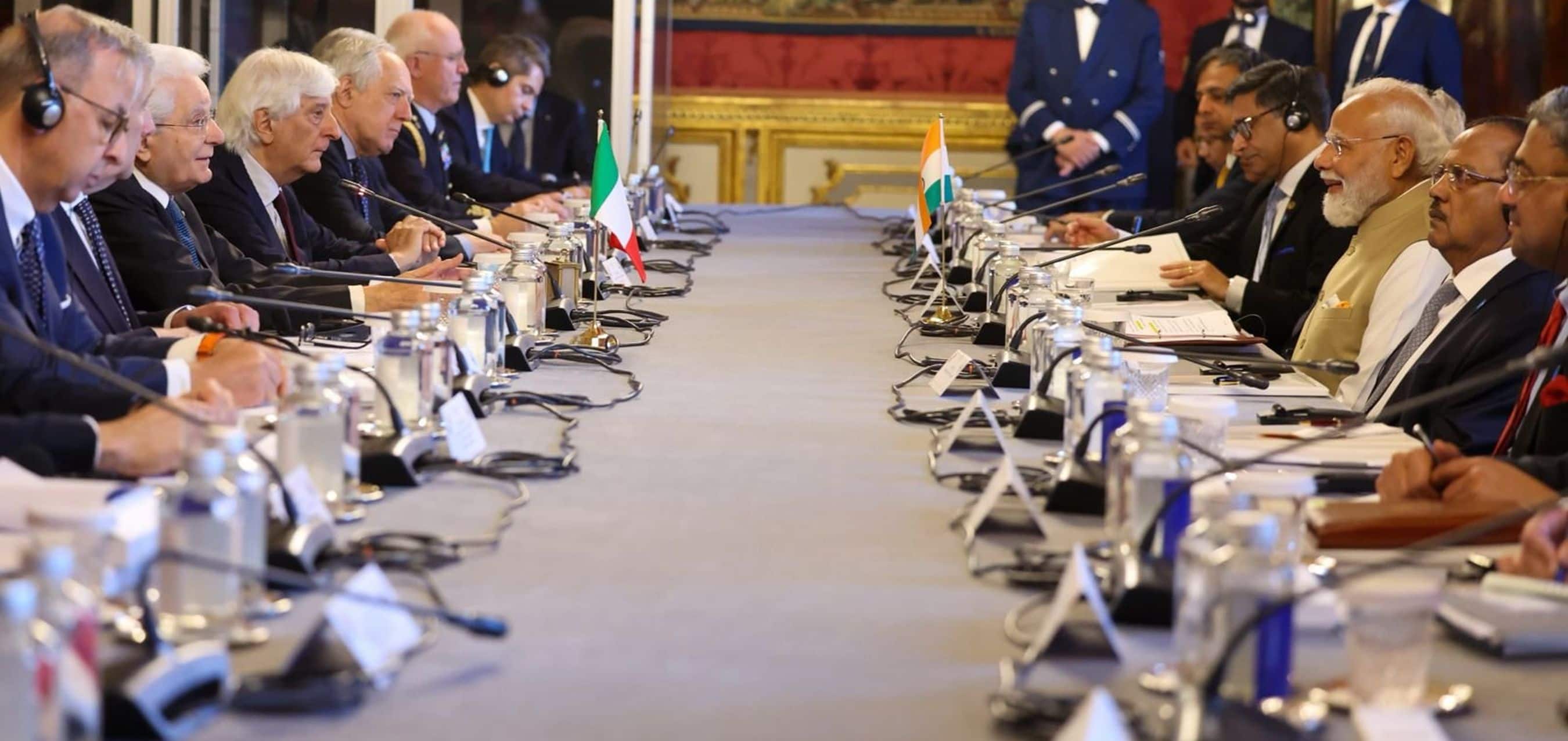 Prime Minister calls on the President of Italy