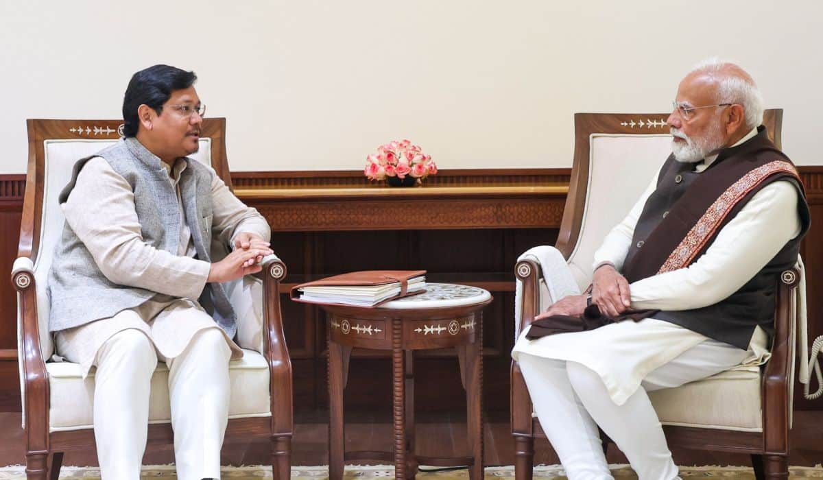 Chief Minister of Meghalaya meets the Prime Minister