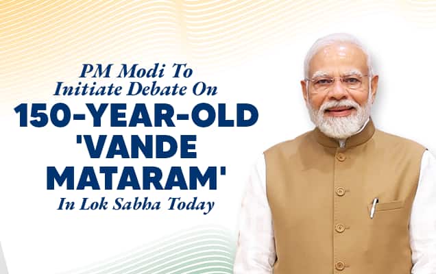 PM Modi To Initiate Debate On 150-Year-Old 'Vande Mataram' In Lok Sabha Today