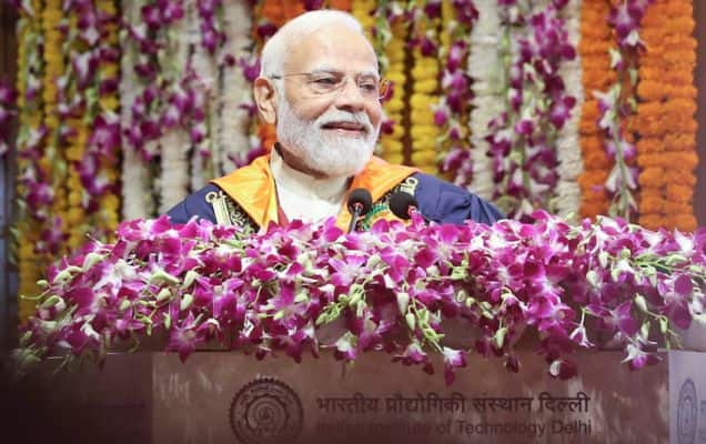‘First in my bloodline’ to ‘life’s not a leaderboard’: PM Modi’s key moments from IIT Delhi convocation 2026