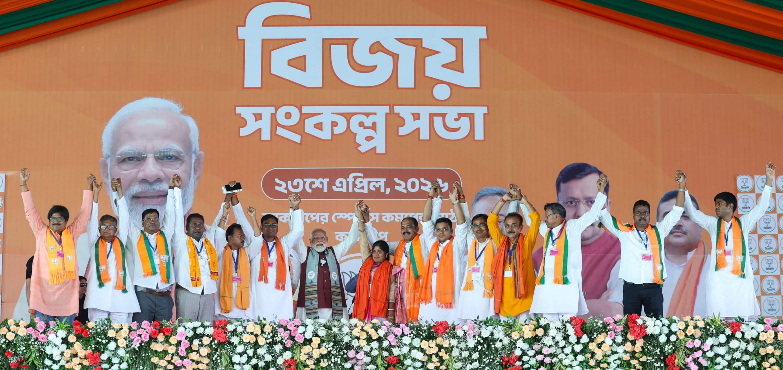 PM Modi’s high-energy rallies in Krishnanagar and Mathurapur, West Bengal