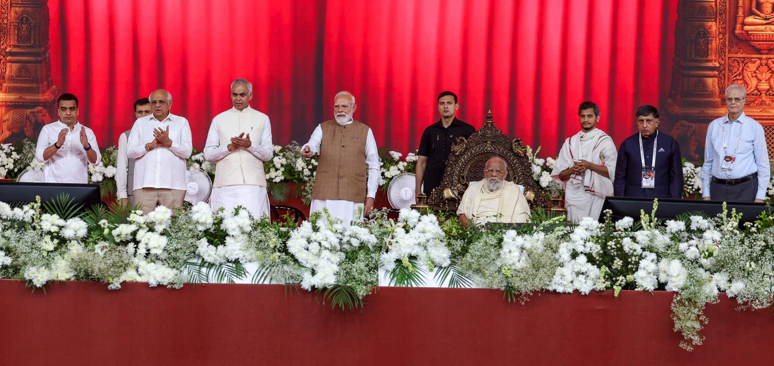 PM Modi inaugurates Samrat Samprati Museum at Koba Tirth in Gandhinagar On the occasion of Mahavir Jayanti