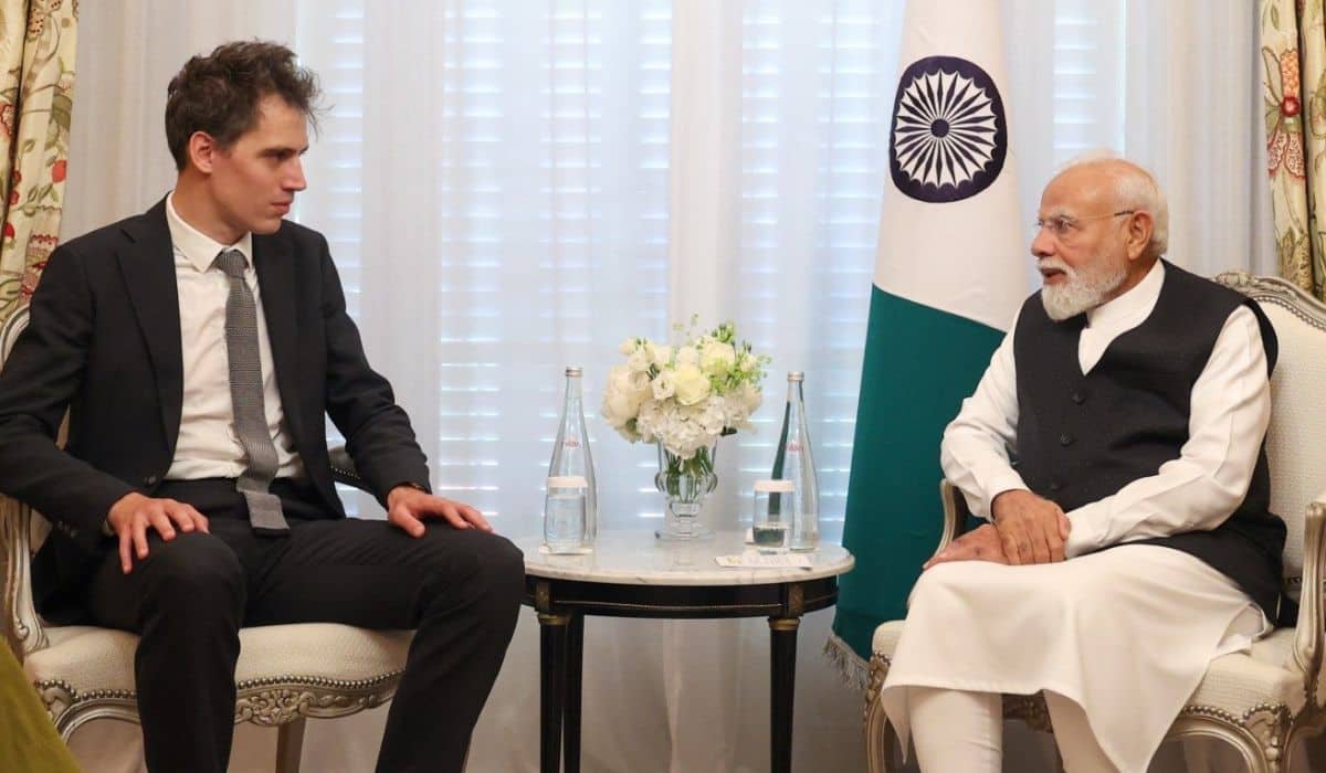 Prime Minister exchanges views with Mistral AI CEO Arthur Mensch on trusted AI, innovation and international cooperation