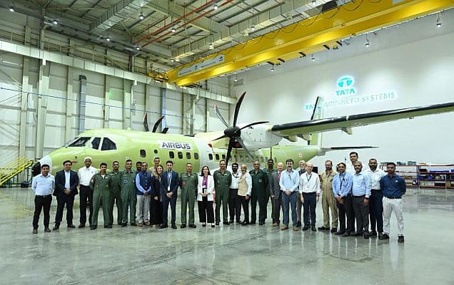 India achieves milestone as first domestically produced C-295 aircraft is ready for flight test  