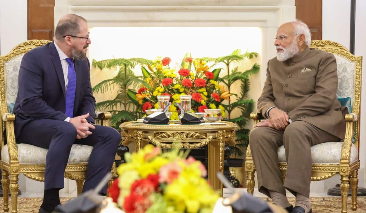 President & CEO of Qualcomm Inc. Meets Prime Minister