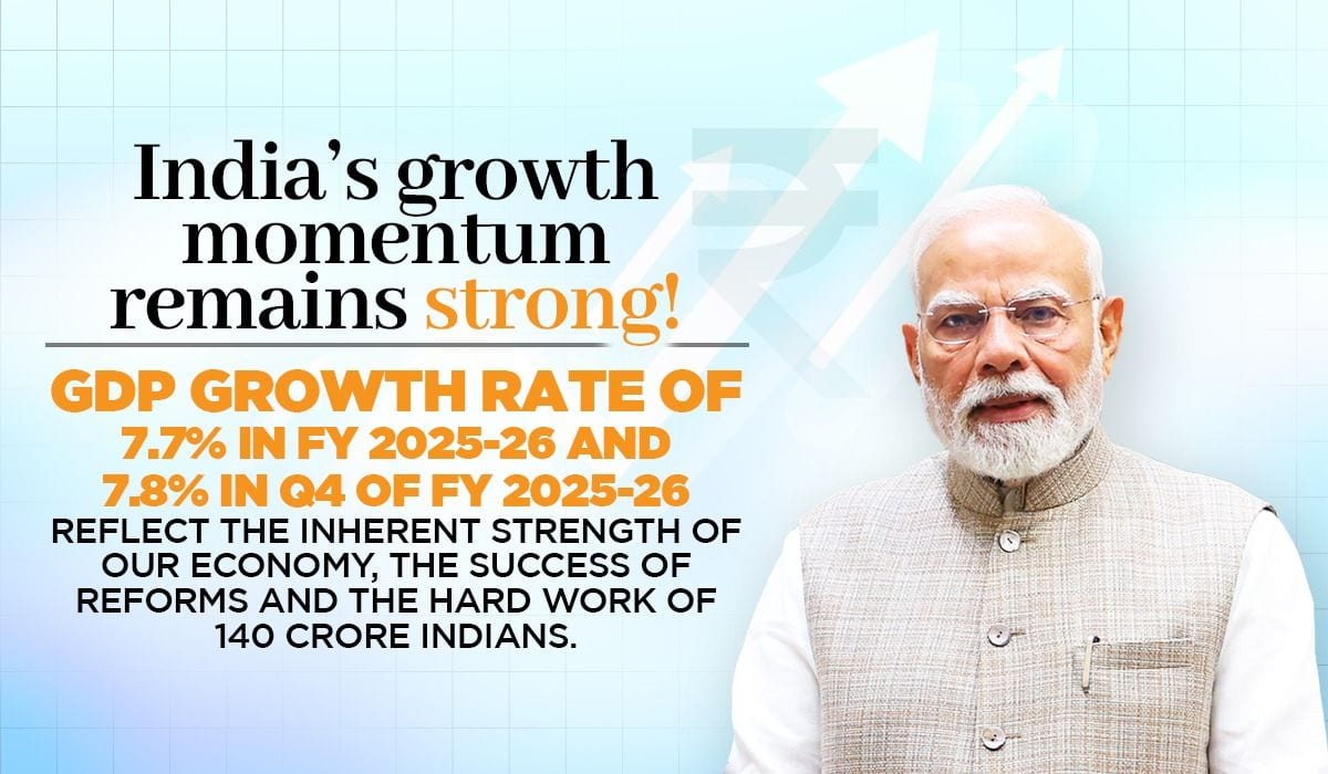 Prime Minister highlights strong growth momentum of Indian economy