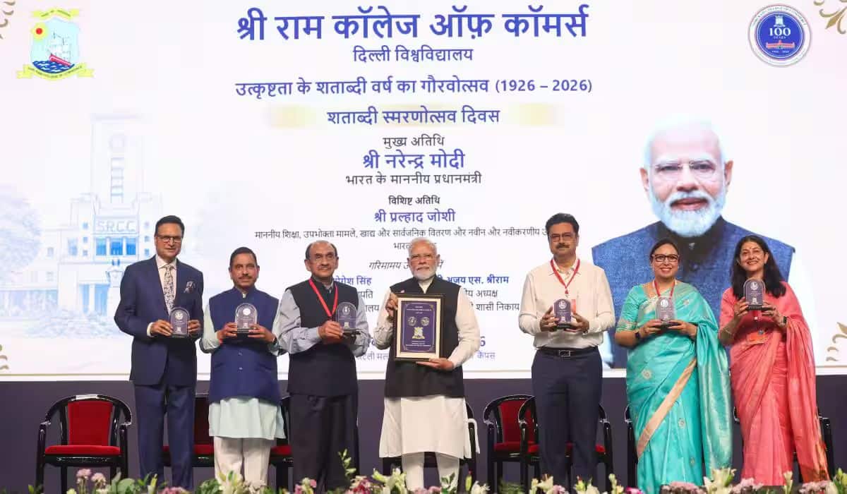 Prime Minister Shri Narendra Modi participates in Centenary Celebrations of Shri Ram College of Commerce