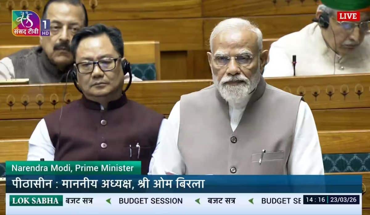 पश्चिम एशिया में चल रहे संघर्ष पर लोकसभा में पीएम मोदी का संबोधन 