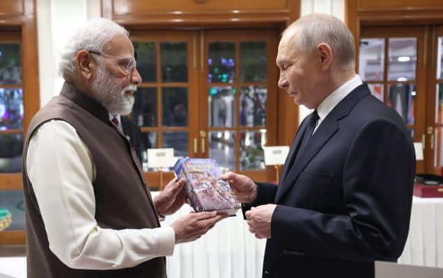 'Inspiration For Millions': PM Modi Gifts Putin Russian Edition Of Bhagavad Gita