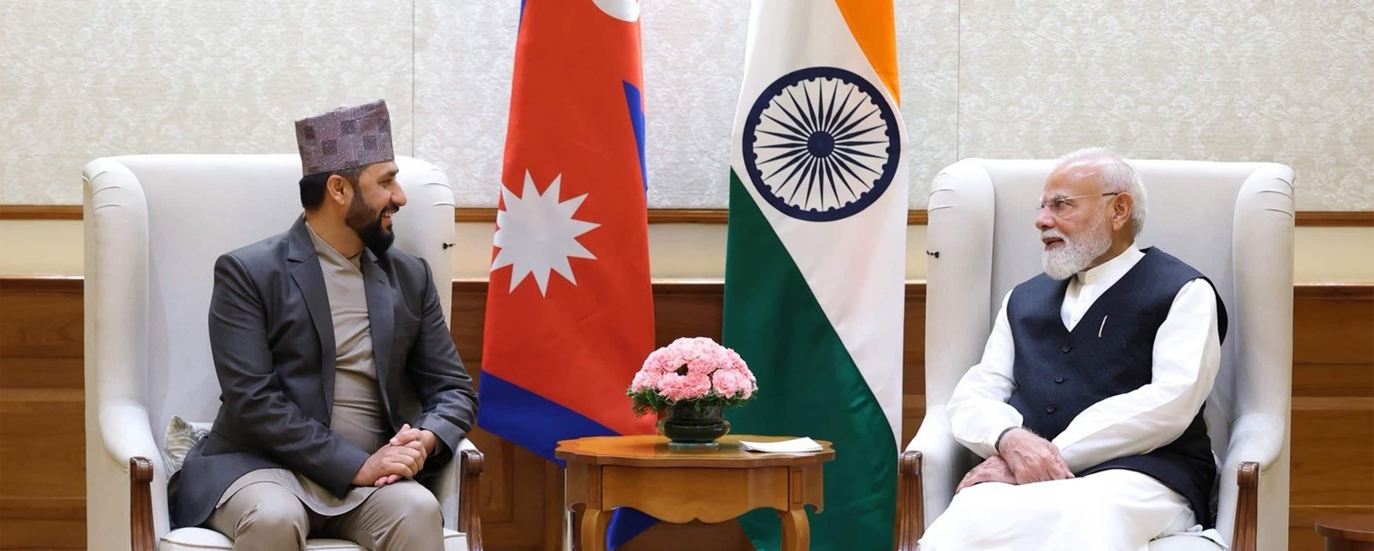 Chairman of the Rastriya Swatantra Party of Nepal meets Prime Minister