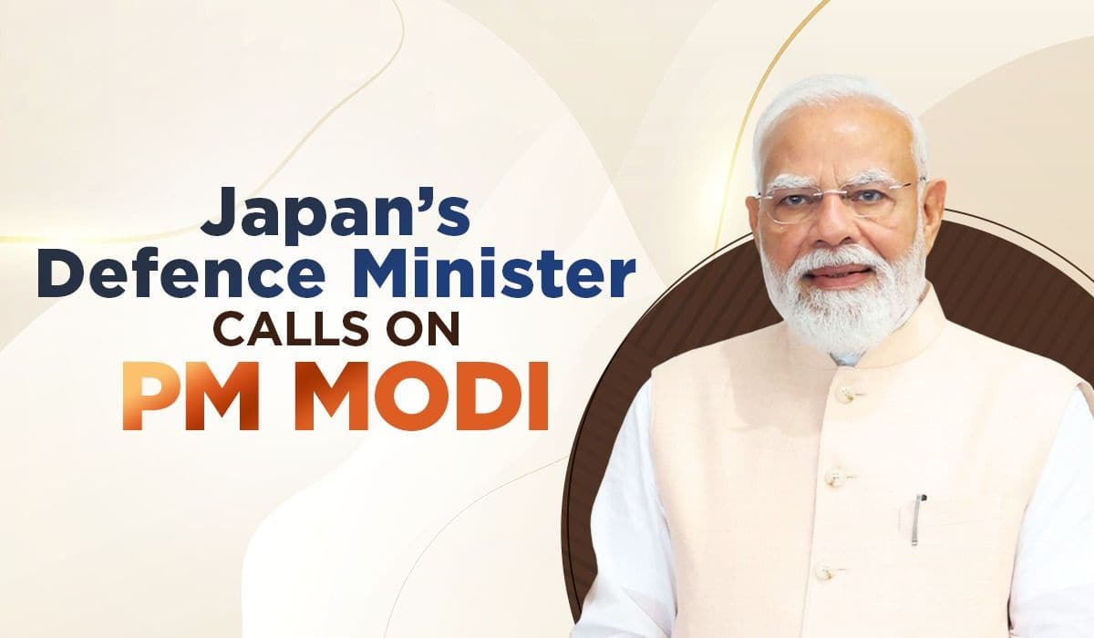 Japan’s Defence Minister calls on PM Modi