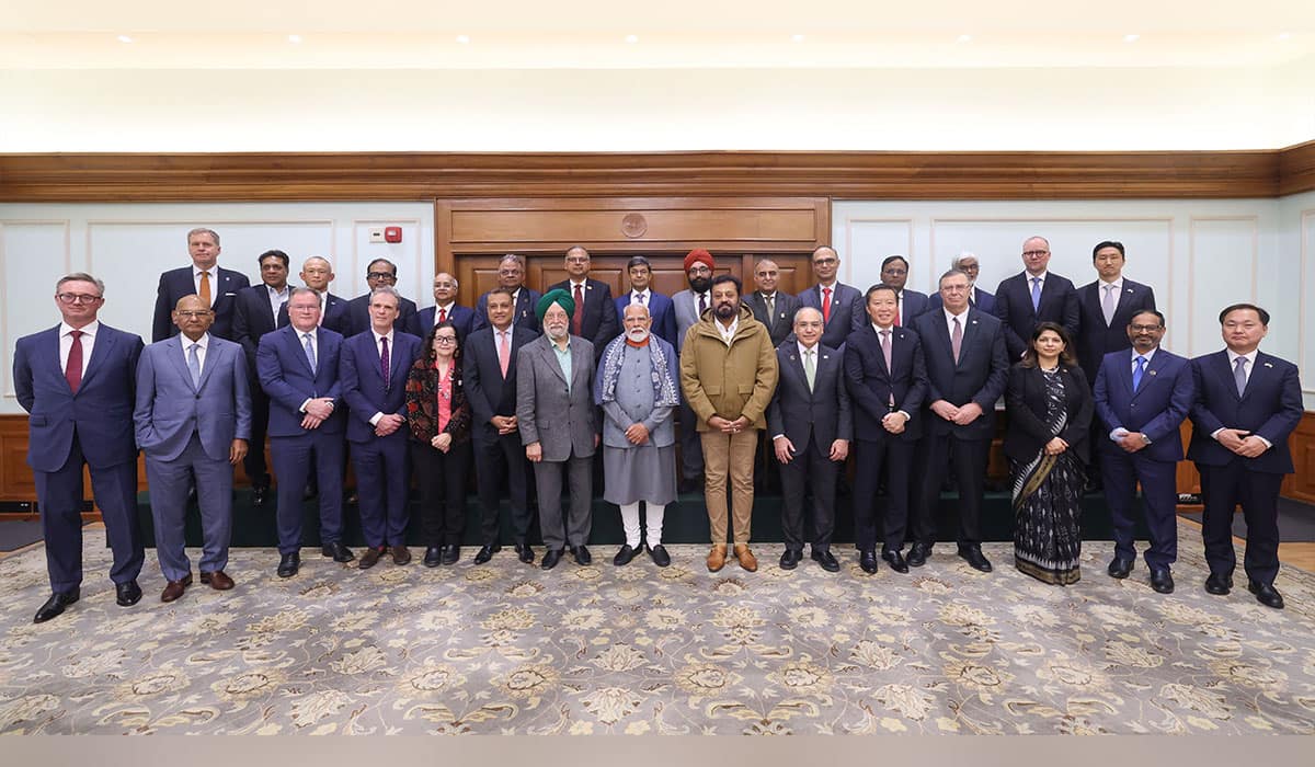 PM Modi interacts with Energy Sector CEOs