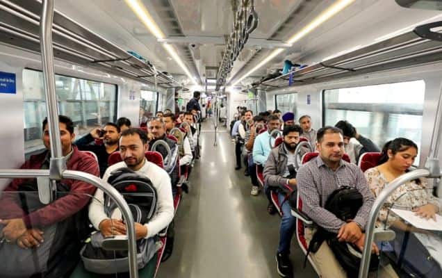 Namo Bharat sets new record, over 1.25 lakh passengers travel in a day