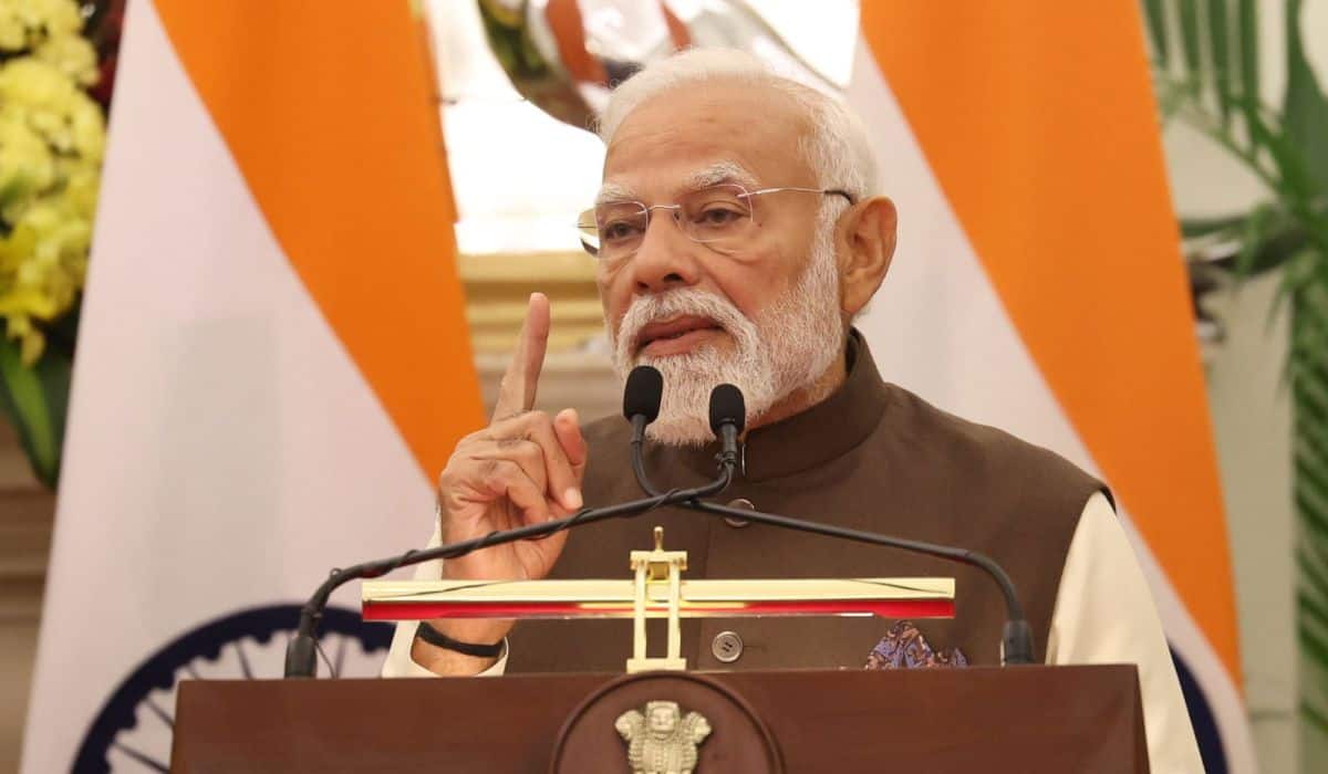 Text of Prime Minister addressing the joint press meet with President Dr. Patrick Herminie of the Republic of Seychelles