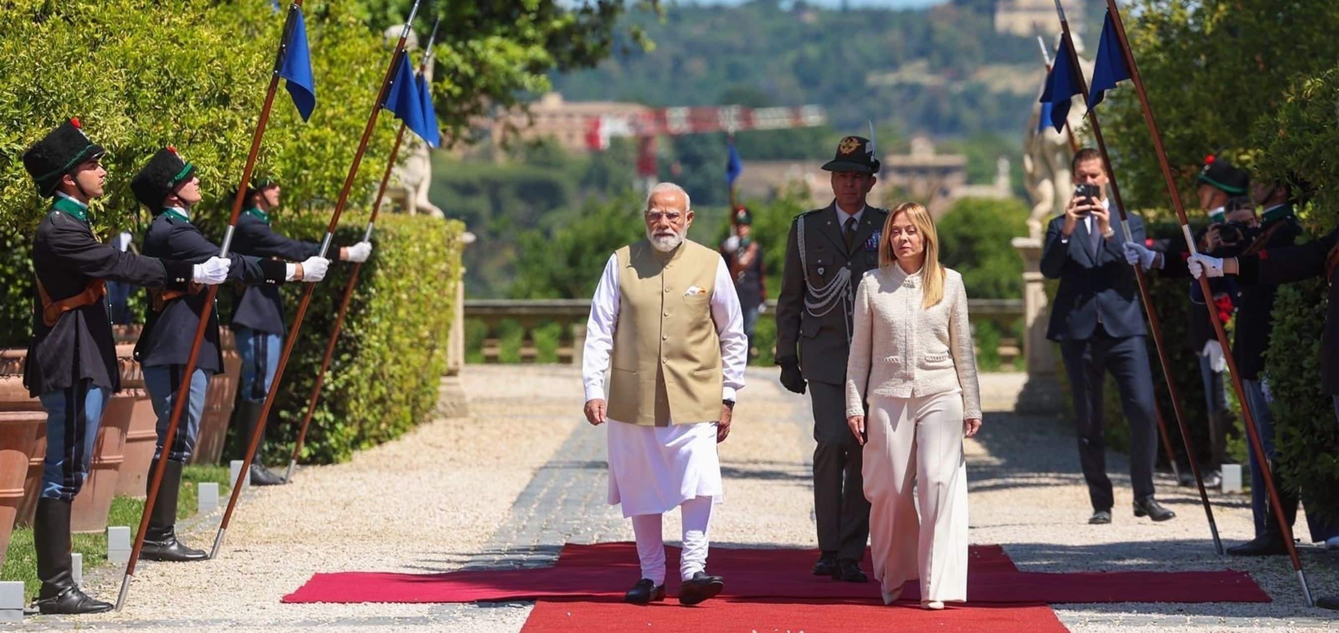 Prime Minister meets with Prime Minister of Italy
