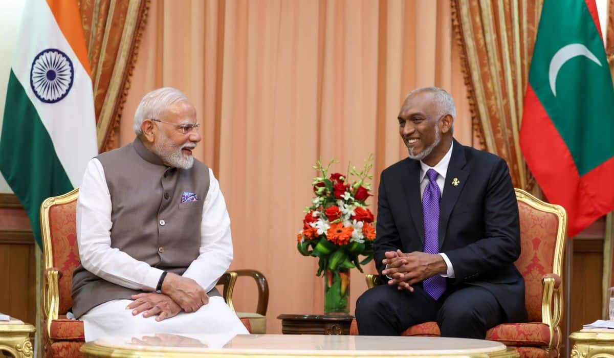 Prime Minister meets the President of Maldives