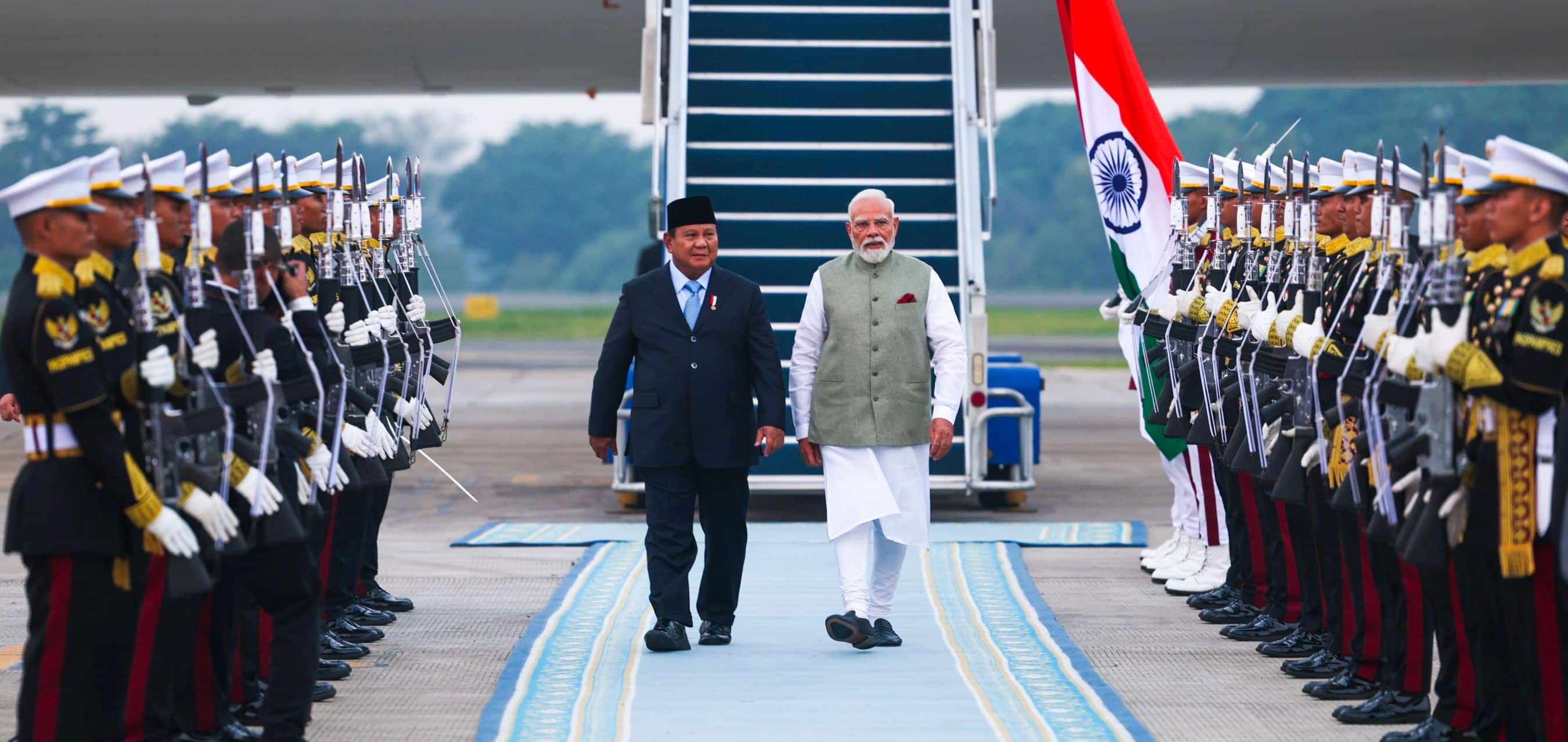 PM Modi arrives in Jakarta