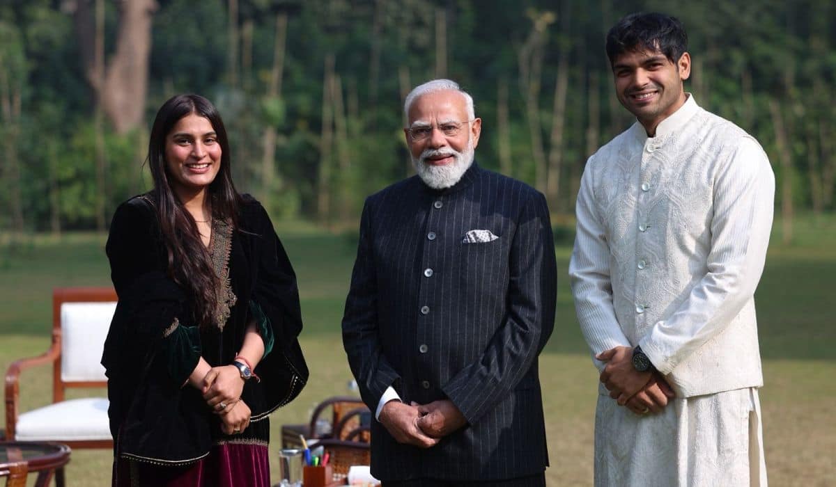 Neeraj Chopra meets the Prime Minister