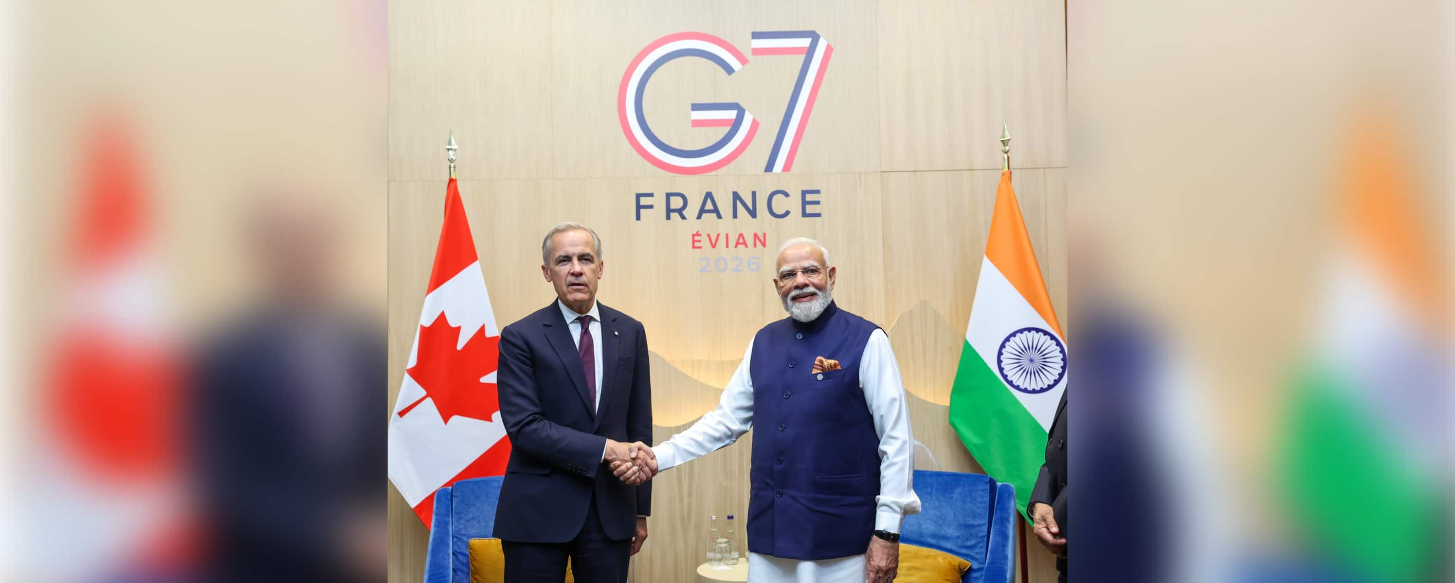 Prime Minister meets Prime Minister Mark Carney of Canada on the sidelines of the G7 Summit