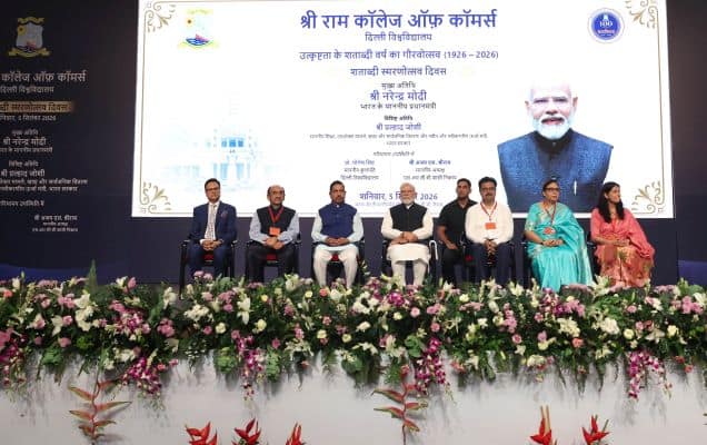 ‘Policy paralysis’ to ‘dynamism’: PM Modi returns to SRCC, maps India’s growth in 13 years 