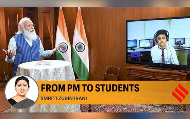 Why the PM commands an audience : Smriti Irani