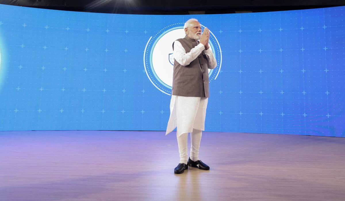 PM Modi addresses the Economic Times World Leaders Forum 2026