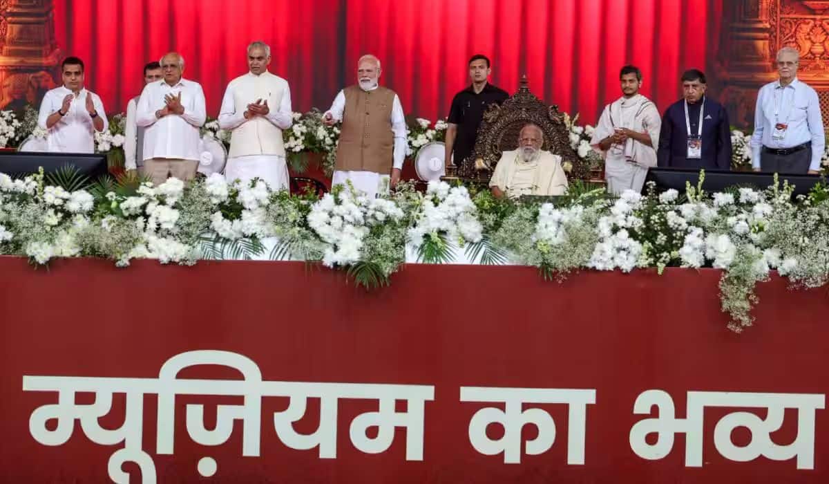 PM Modi inaugurates Samrat Samprati Museum at Koba Tirth in Gandhinagar On the occasion of Mahavir Jayanti