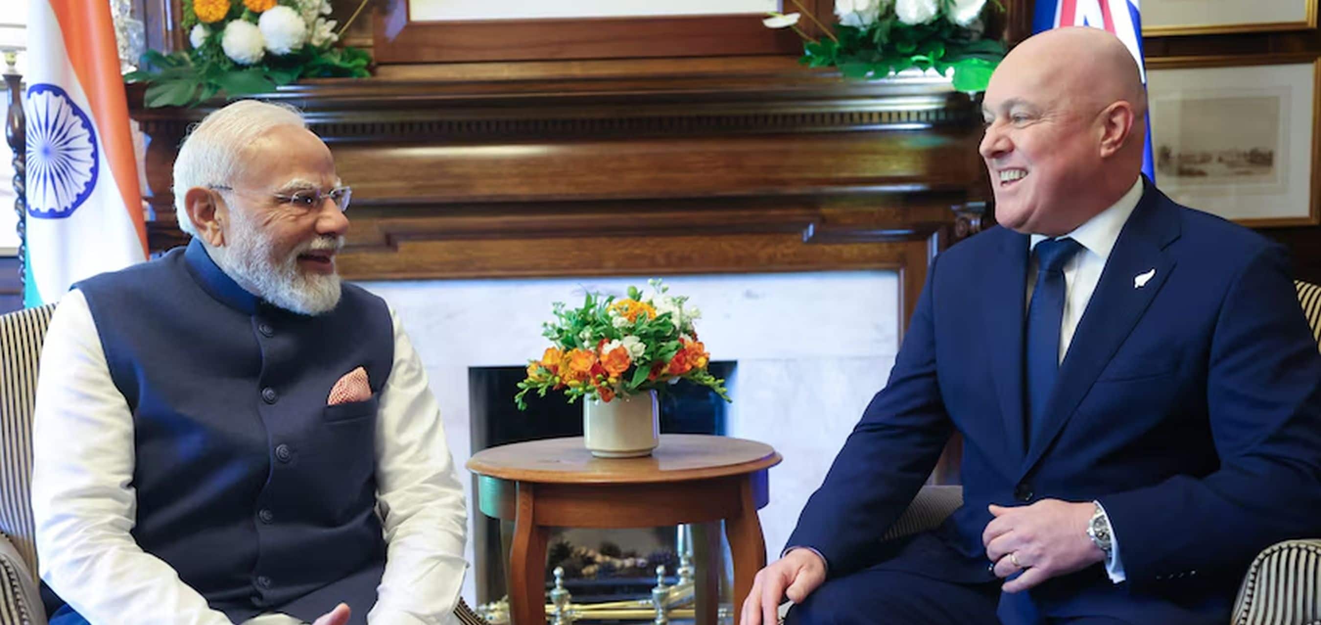 Prime Minister holds official talks with Prime Minister of New Zealand