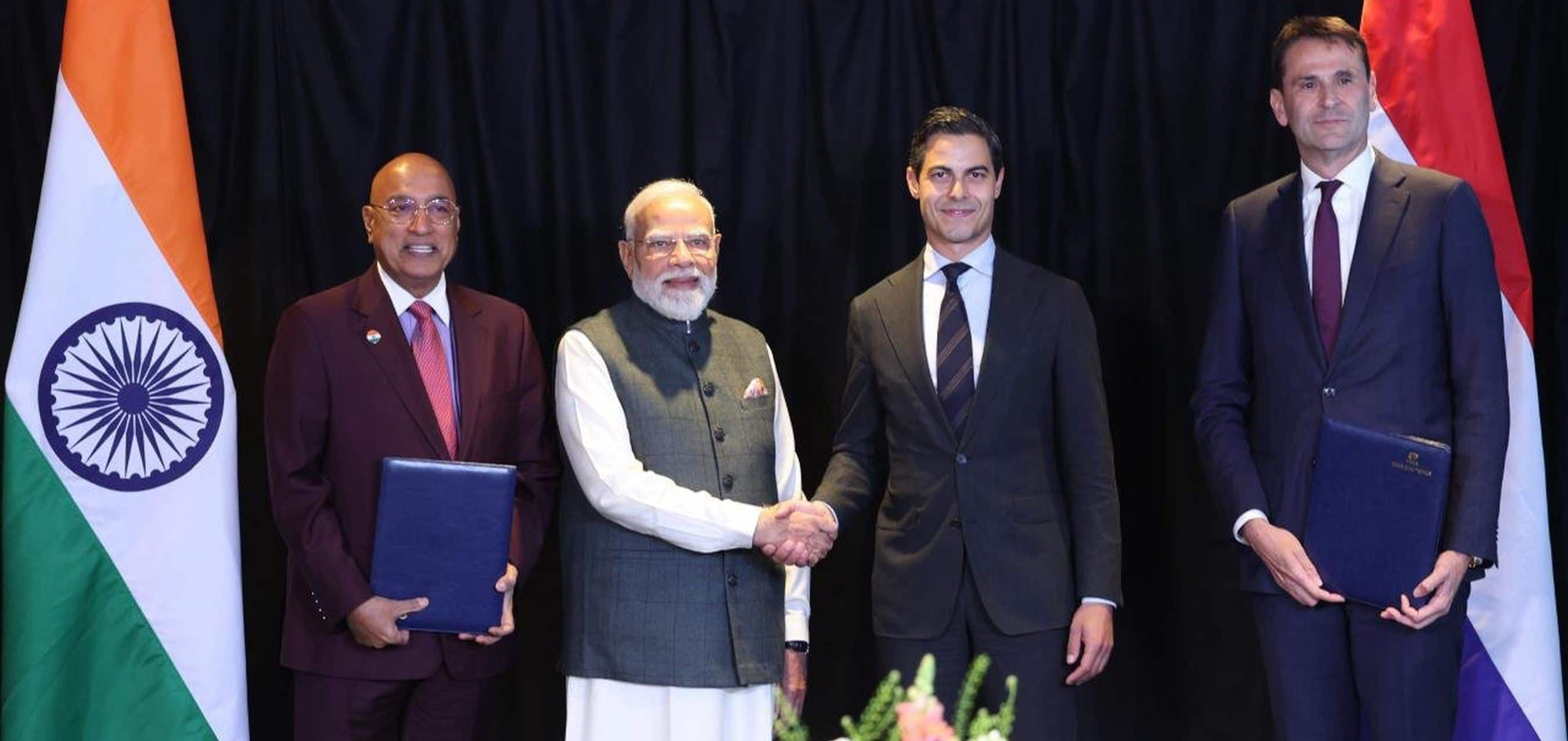 Prime Minister witnesses signing of agreement between ASML and Tata Electronics for Semiconductor manufacturing