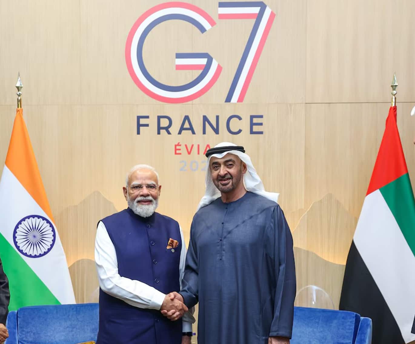 Prime Minister meets President of the United Arab Emirates on the sidelines of the G7 Summit